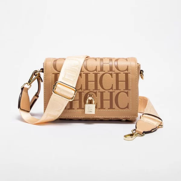 CH Fashion Design Model Metal Accessories Buckle Women's Shoulder Bag Luxury Brand Fashion Solid Color Printed Head Bag - Image 9