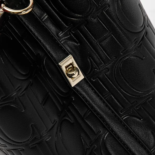 CHCH Women's Tote Bag New Steel Embossed Handheld Bun Mother Shopping Bag - Image 6