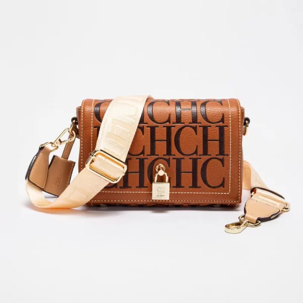 CH Fashion Design Model Metal Accessories Buckle Women's Shoulder Bag Luxury Brand Fashion Solid Color Printed Head Bag - Image 11