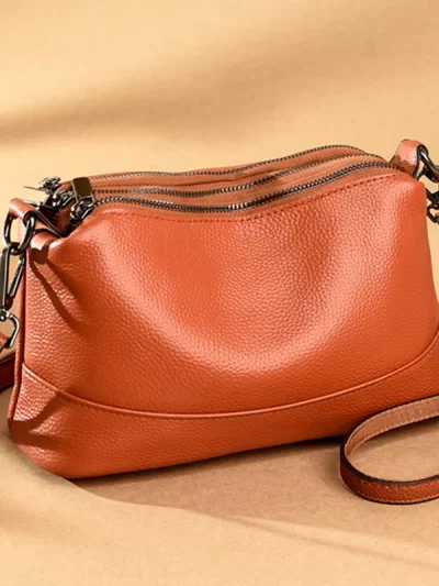 New Fashion Women Genuine Leather Handbags Women's bags Designer Female Shoulder Bags Luxury Brand Cowhide Ladies Messenger Bag
